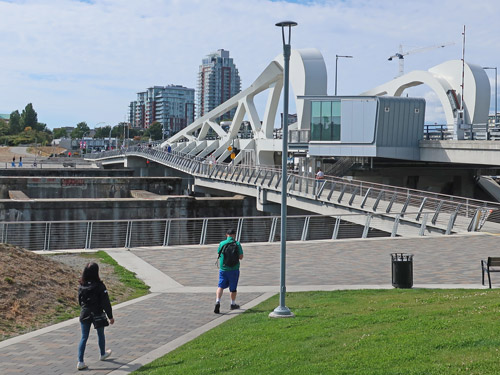 Johnson Street Bridge in Victoria BC