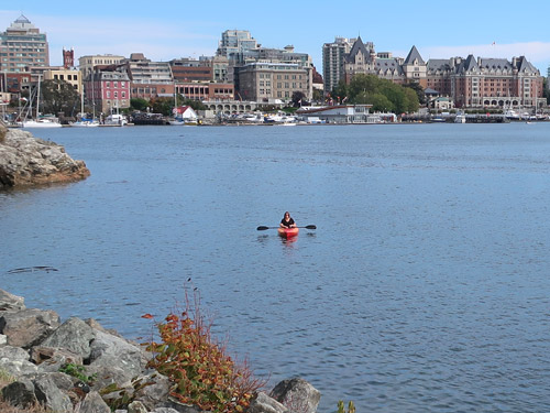 Kayaking in Victoria BC