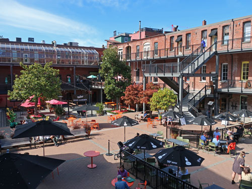 Market Square in Victoria BC, Canada