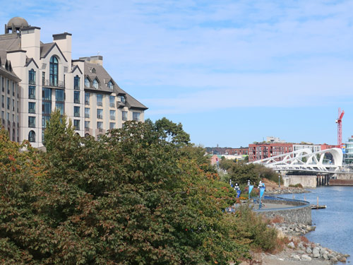 Bridge from Vic West to Downtown Victoria